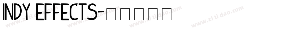 Indy Effects字体转换